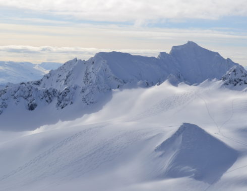 Montagnes Alpes héliski