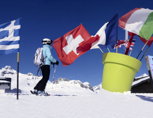 Ski- col du Pt St Bernard