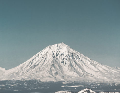 Paysage de montagne Kamtchatka