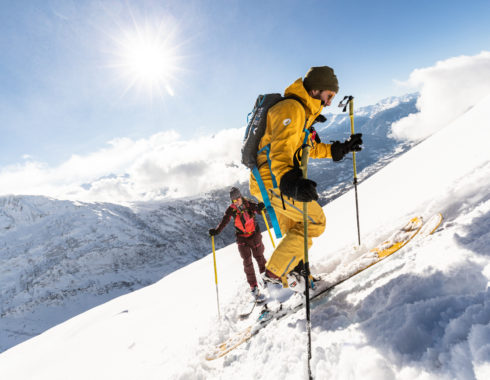 Ski touring experience