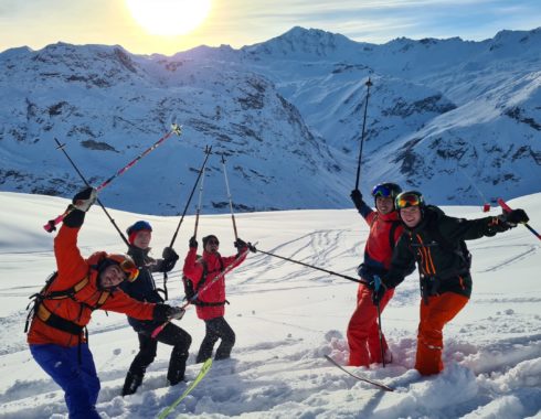 cours de ski privé à Val d'Isère