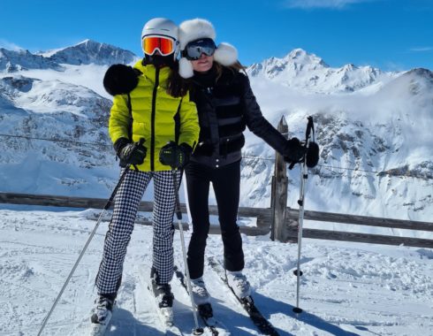 ski-famly-val d'Isère